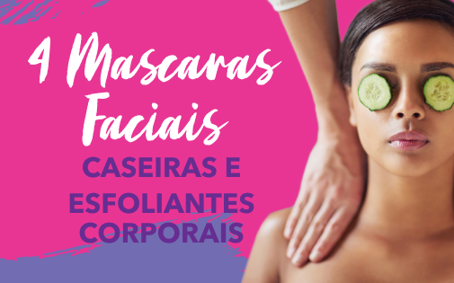 4 MÁSCARAS FACIAIS