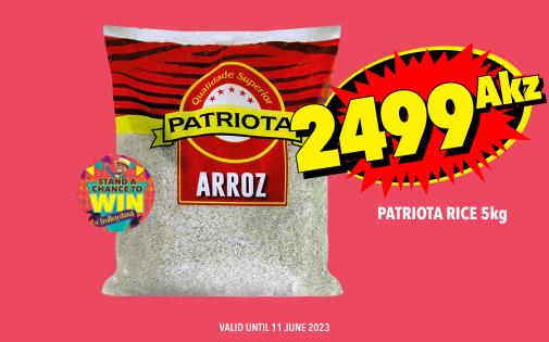 PATRIOTA RICE 5kg, 2499Akz