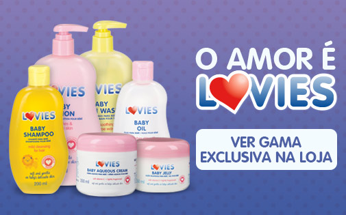 O AMOR É LOVIES, VER GAMA EXCLUSIVA NA LOJA