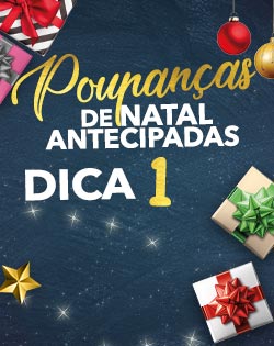O NATAL COMEÇA CEDO O NATAL COMEÇA CEDO