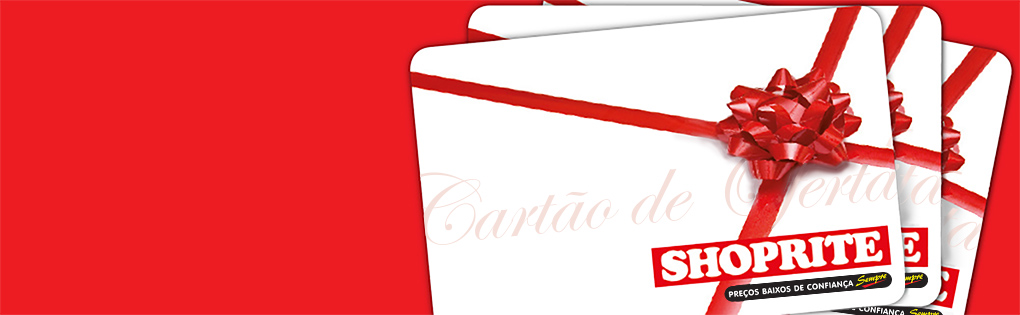 Shoprite Cartões-Presente Shoprite Cartões-Presente