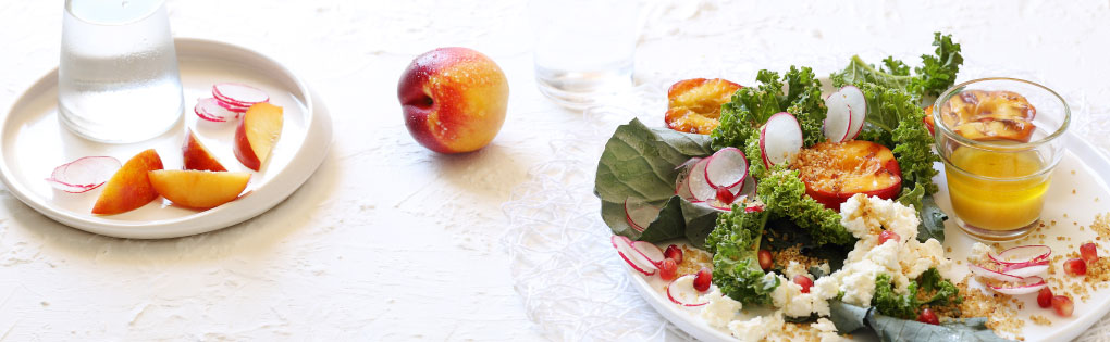 SALADA DE VERÃO DE COUVE E BRÓCOLOS