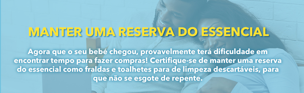 MANTER UMA RESERVA DO ESSENCIAL