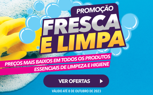PROMOÇÃO FRESCA E LIMPA