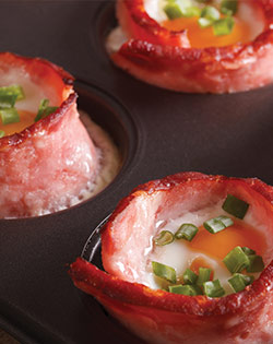 BACON & EGG CUPS   