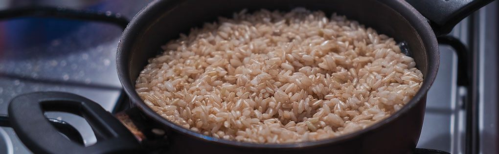 RECEITA DE CEREAIS DE ARROZ INTEGRAL BEBÉ