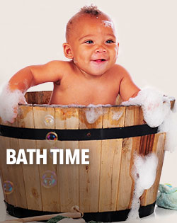 BABY IN BATH
