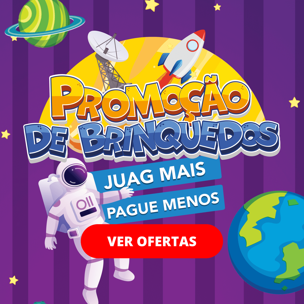 A nave de brinquedos da Shoprite aterrou! Aproveita promoções espaciais e poupanças imbatíveis por toda a galáxia. Válido até 15 de Junho de 2025. Ver mais: