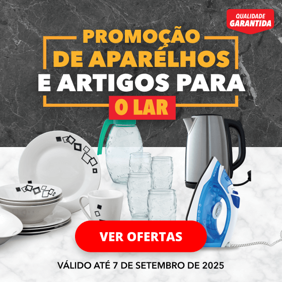 PROMOÇÃO DE APARELHOS E ARTIGO PARA O LAR