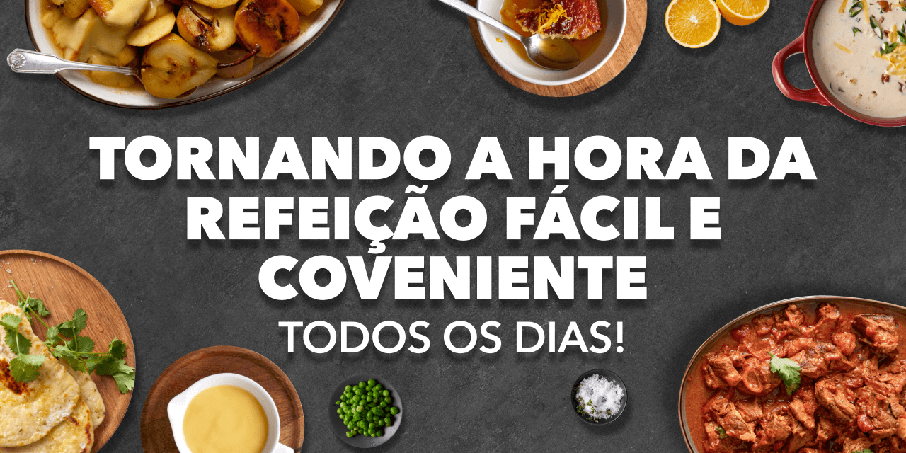 TORNANDO A HORA DAS REFEIÇÕES FÁCIL E CONVENIENTE TODOS OS DIAS