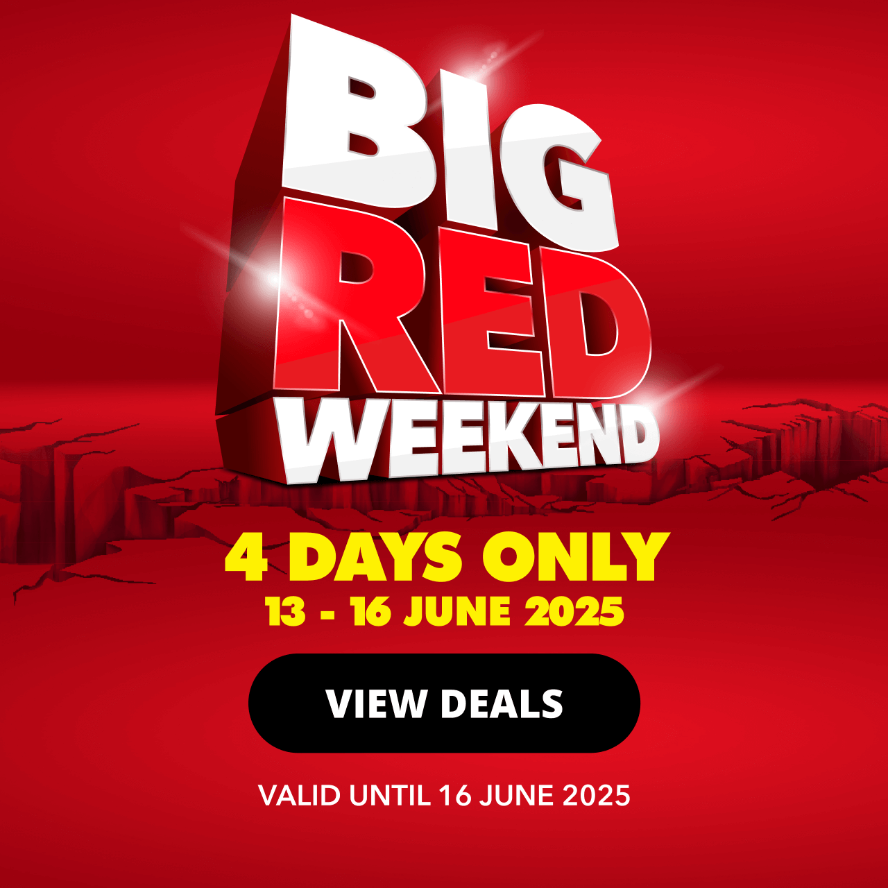 Experience Big Red Weekend deals at Shoprite! Enjoy unbeatable prices on your favourite products and discover amazing deals.