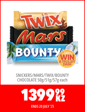 SNICJERS/MARS/TWIX/BOUNTY CHOCOLATE 