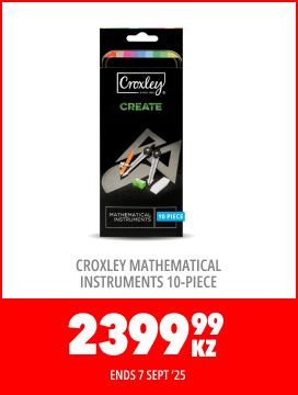 CROXLEY MATHEMATICAL INSTRUMENTS 10-PIECE