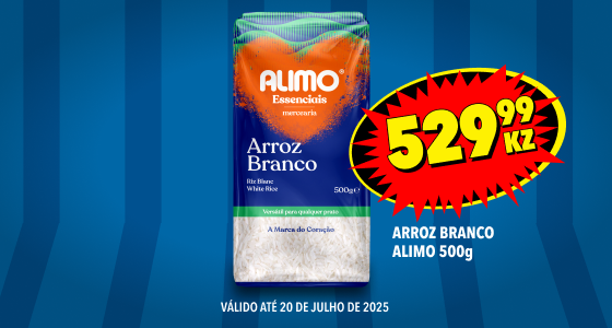 ARROZ BRANCO ALIMO 500g