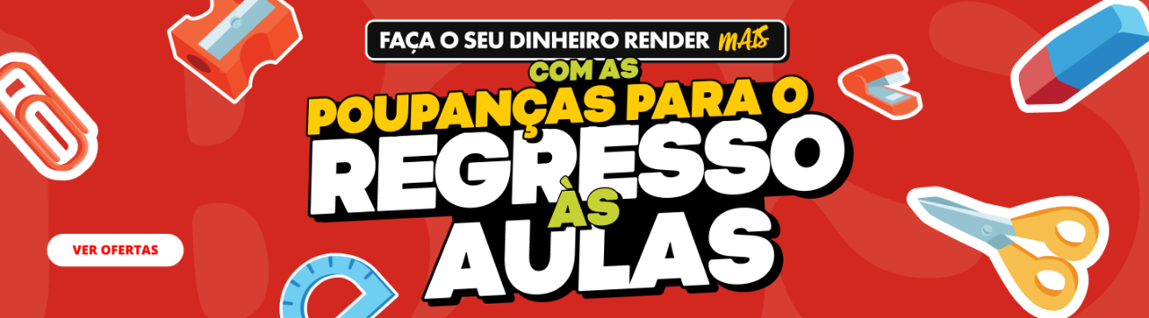 Prepare-se para o regresso às aulas com o Shoprite! Descubra ofertas em  artigas de papelaria, lanches, lancheiras e muito mais - tudo a preços imbatíveis. Ofertas válidas até 7 de Setembro de 2025. 