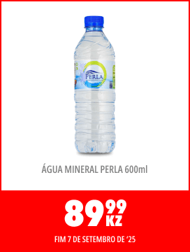 água mineral PERLA 600ML