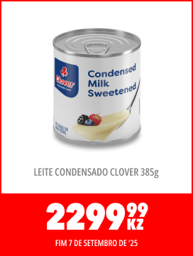 LEITE CONDENSADO CLOVER 385g
