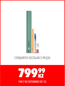 CONJUNTO ESCOLAR 5 PEÇAS