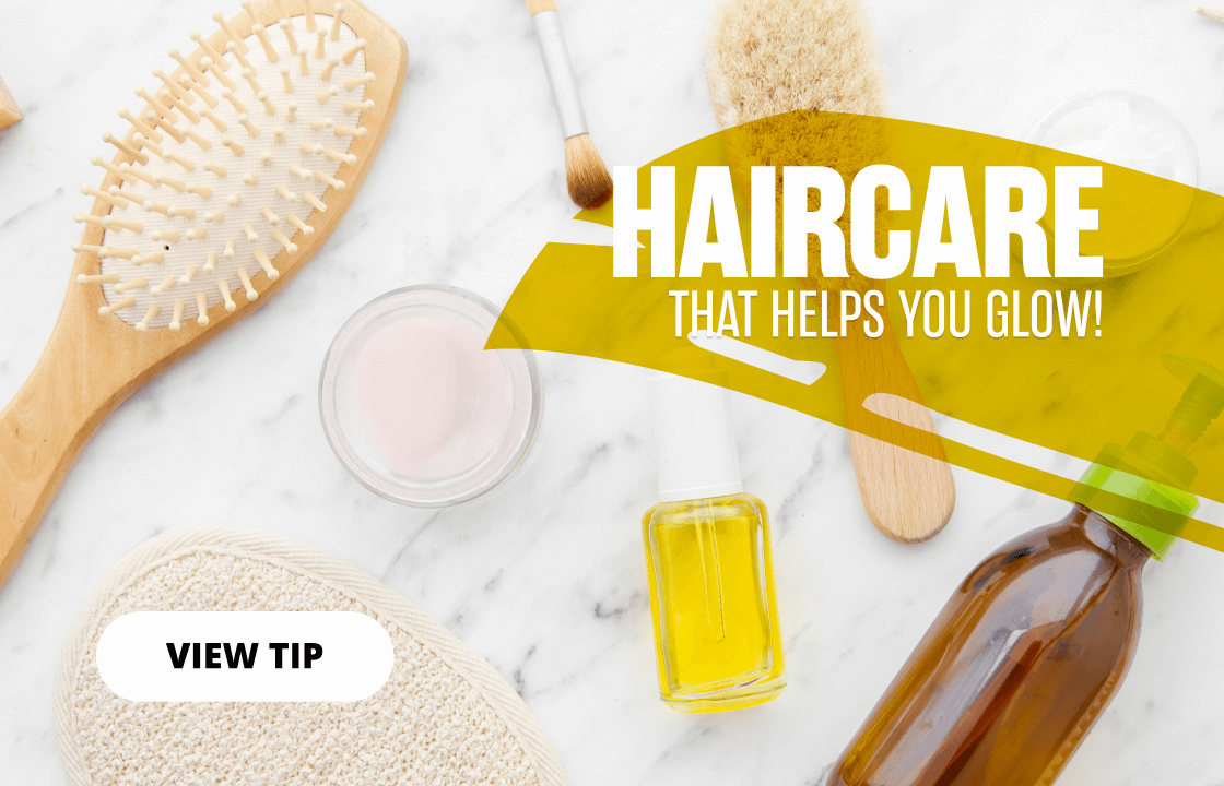 Haircare that helps you glow
