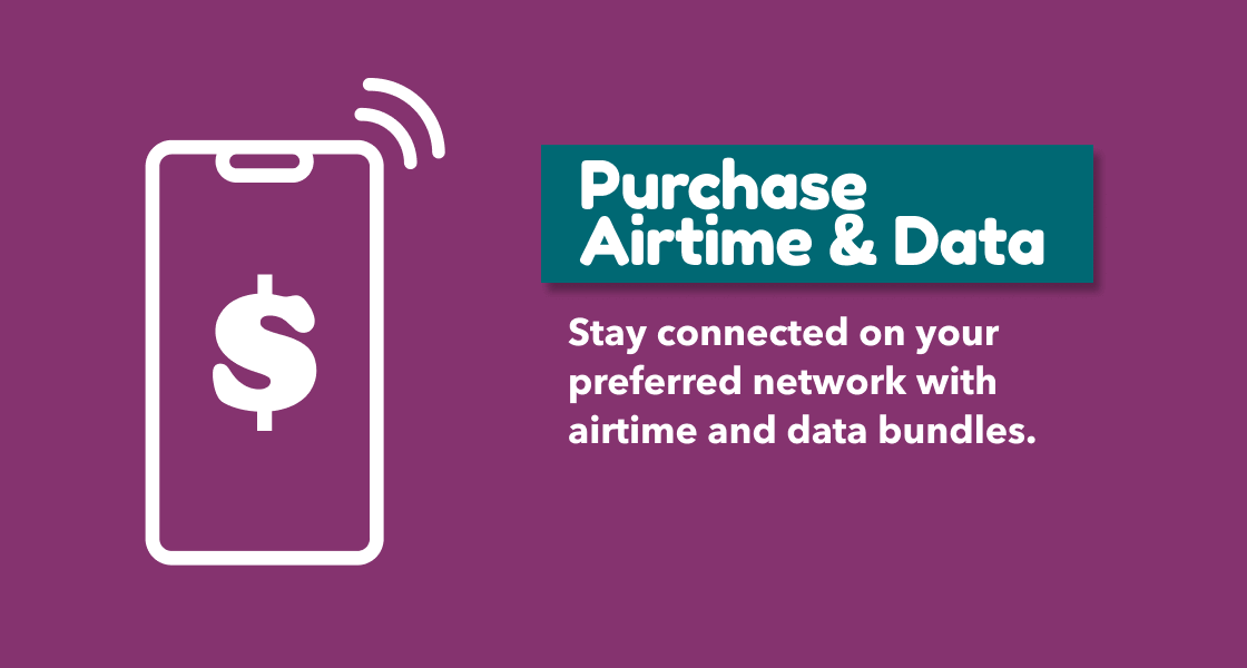 Purchase Airtime & Data
