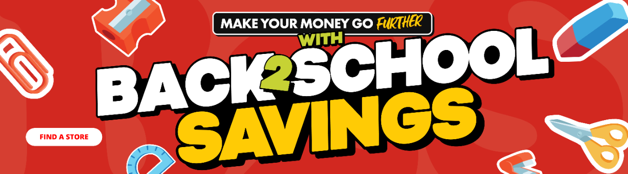 Back to School Savings