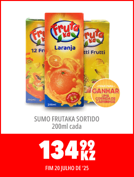 SUMO FRUTAKA SORTIDO 200ml CADA - 134,99KZ