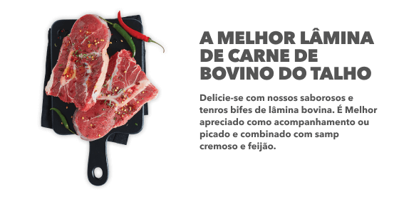 A MELHOR LÂMINA DE CARNE DE BOVINO DO TALHO