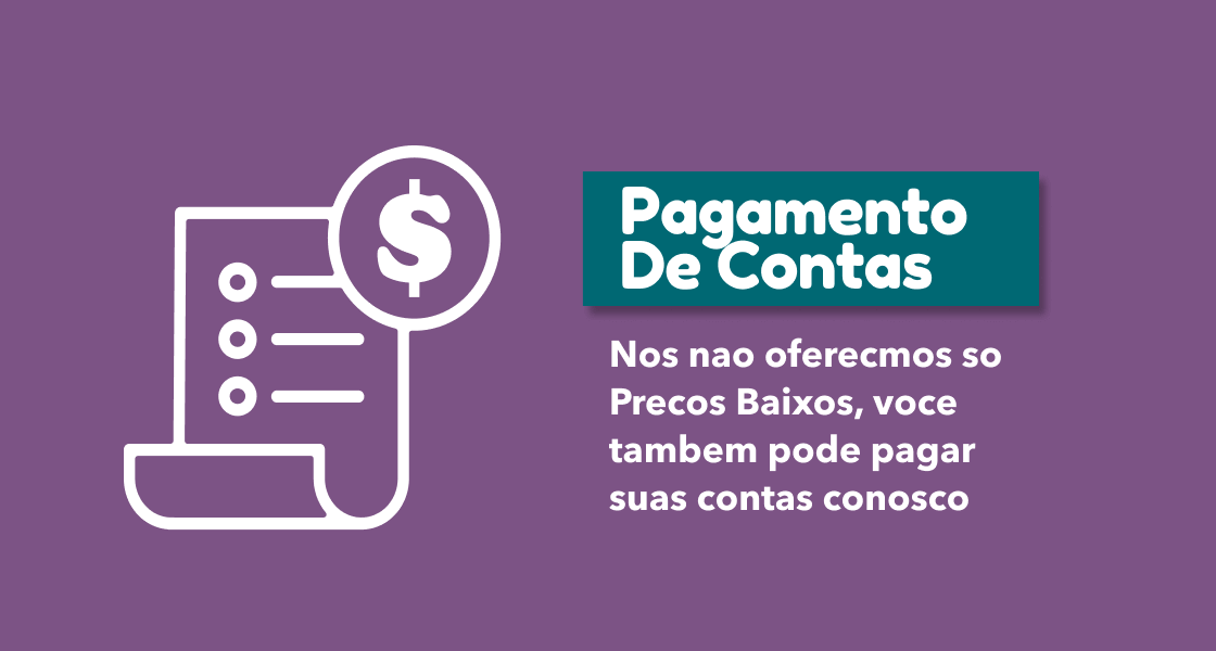 PAGAMENTO DE CONTAS