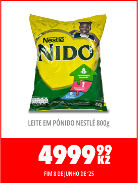 LEITE EM PÓNIDO NESTLÉ 800g - 4999,99KZ