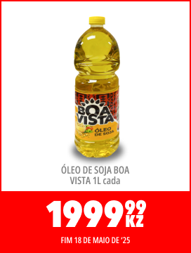 Oleo de soja boa vista 1L 