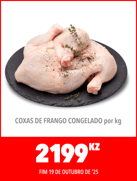 COXAS DE FRANGO CONGELADO por kg